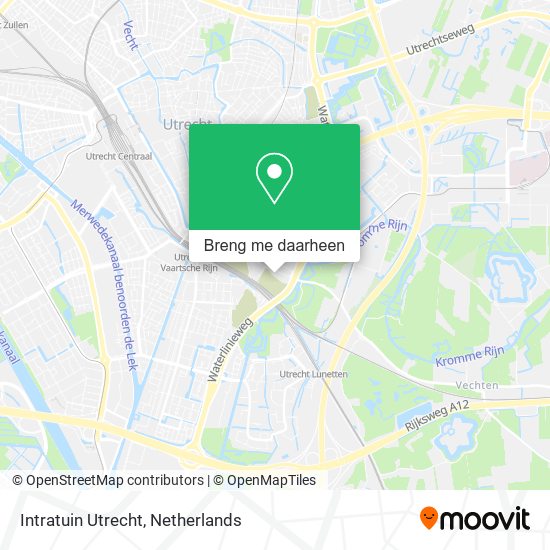 Intratuin Utrecht kaart