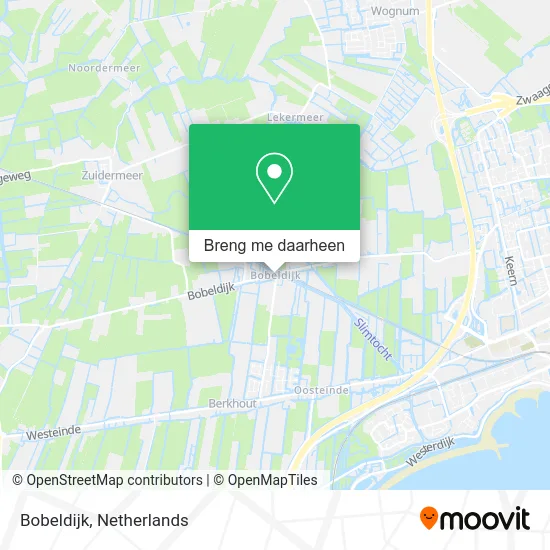 Bobeldijk kaart
