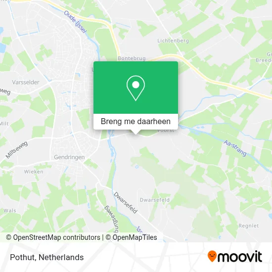 Pothut kaart