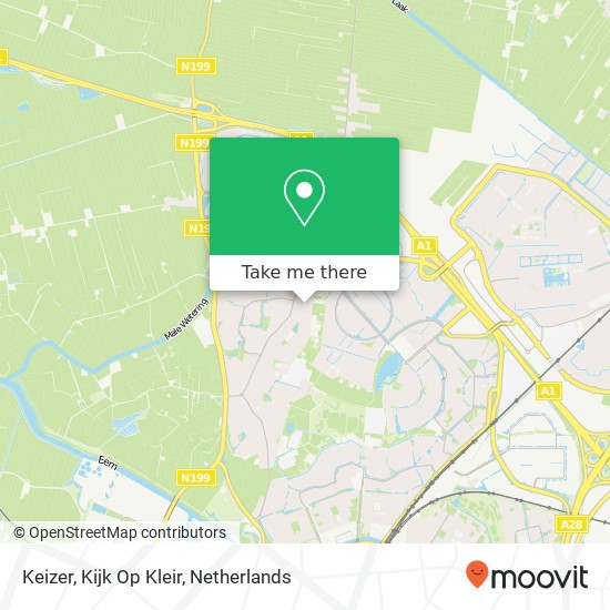 Keizer, Kijk Op Kleir kaart