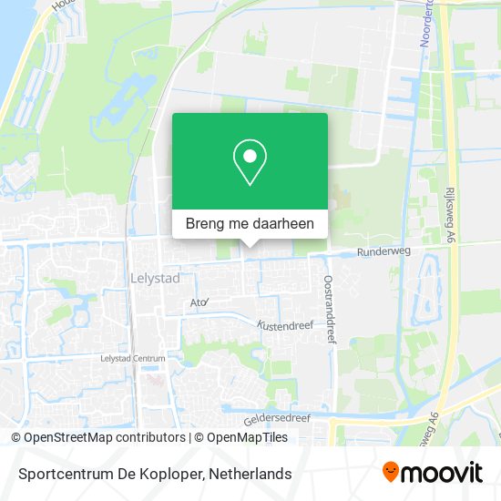 Sportcentrum De Koploper kaart