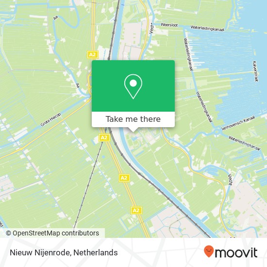 Nieuw Nijenrode kaart