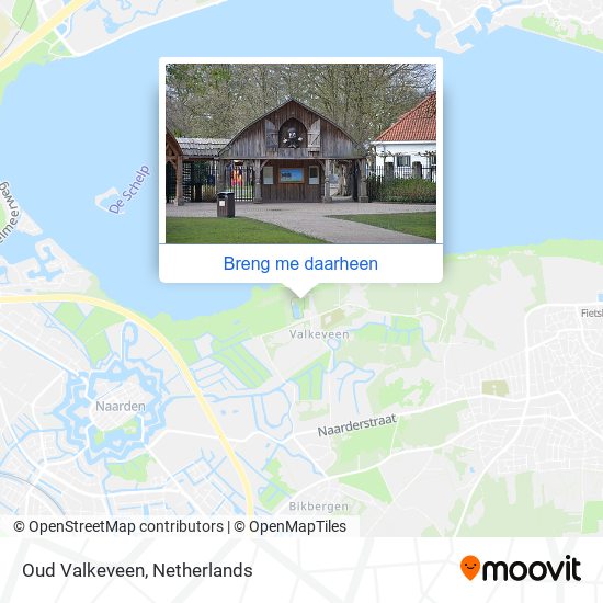 Oud Valkeveen kaart