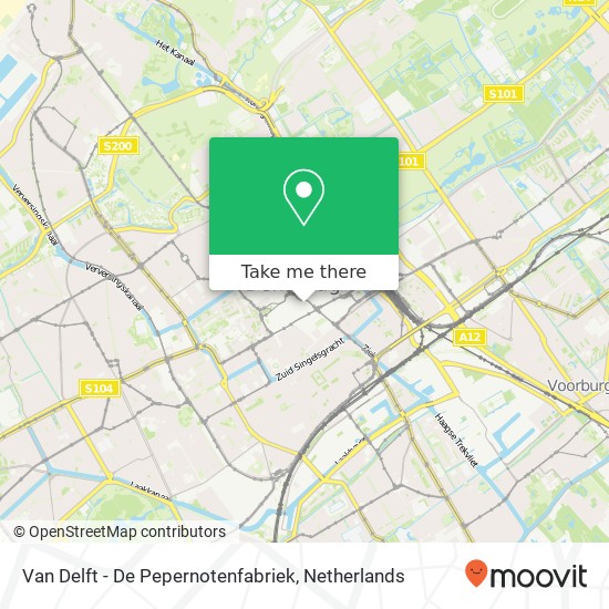 Van Delft - De Pepernotenfabriek kaart