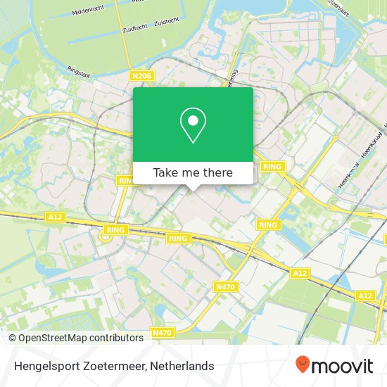 Hengelsport Zoetermeer kaart