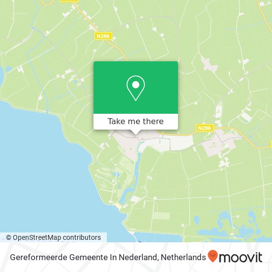 Gereformeerde Gemeente In Nederland kaart