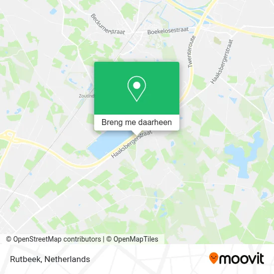 Rutbeek kaart