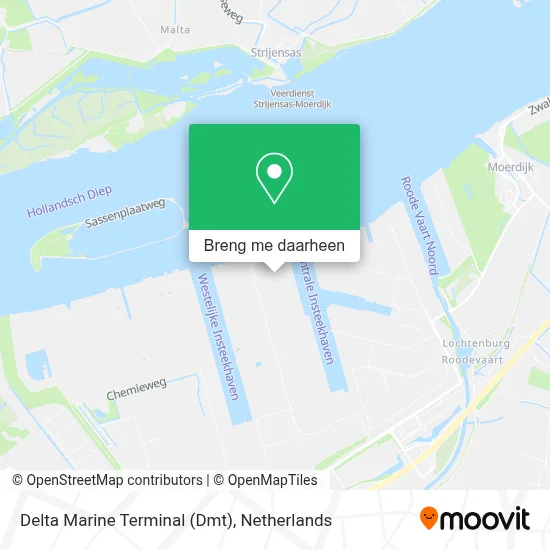 Delta Marine Terminal (Dmt) kaart