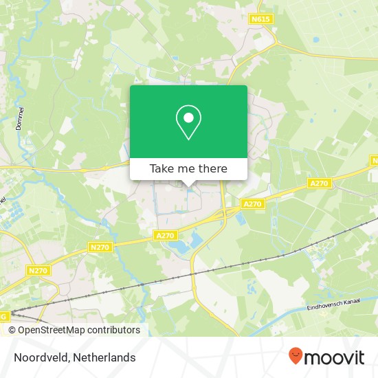 Noordveld kaart