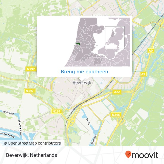 Beverwijk kaart