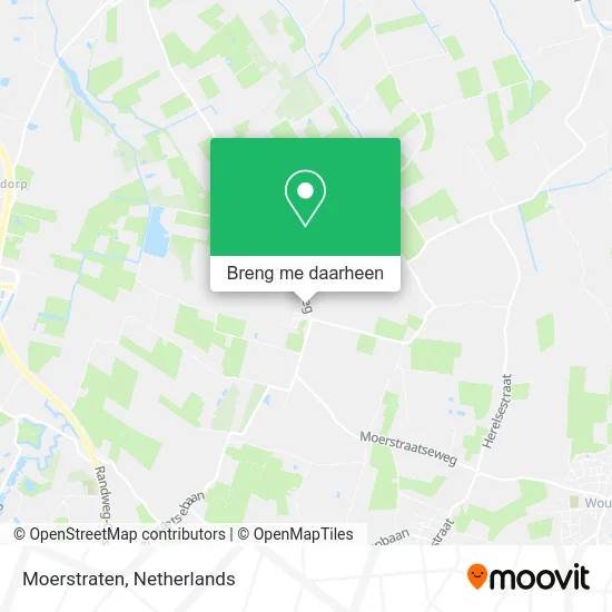Moerstraten kaart