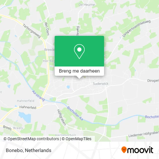 Bonebo kaart
