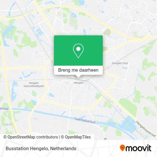 Busstation Hengelo kaart