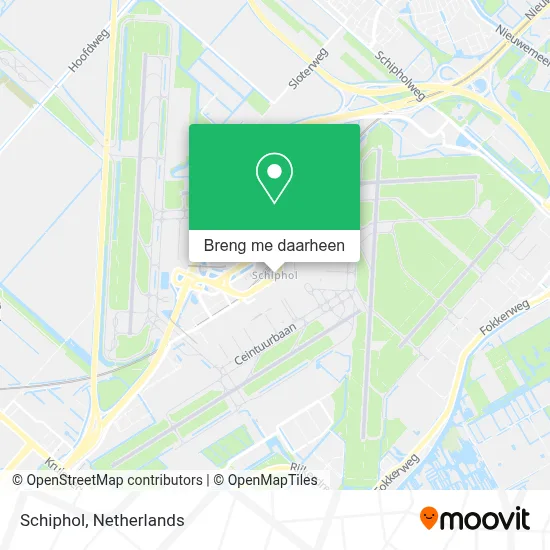 Schiphol kaart