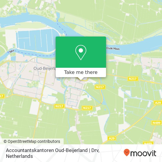 Accountantskantoren Oud-Beijerland | Drv kaart
