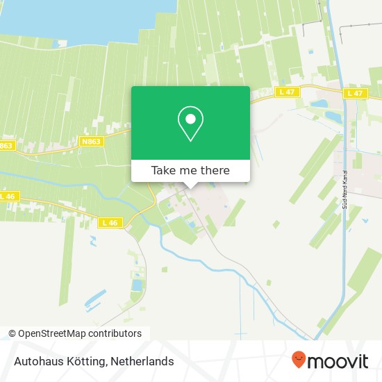 Autohaus Kötting kaart