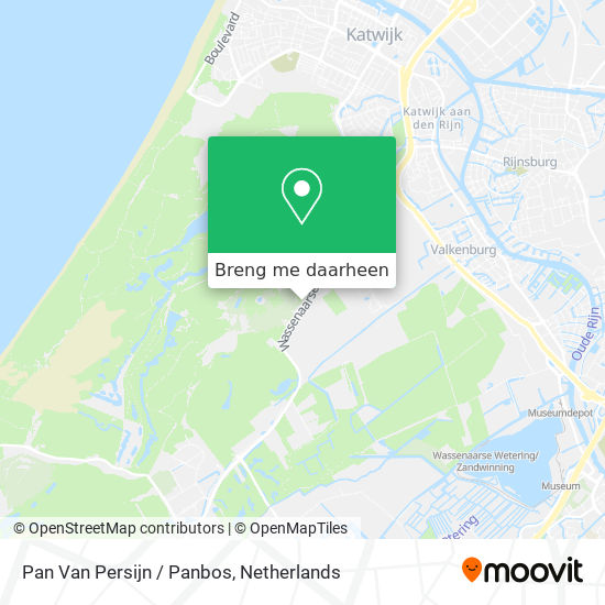 Pan Van Persijn / Panbos kaart