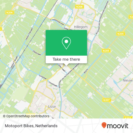 Motoport Bikes kaart