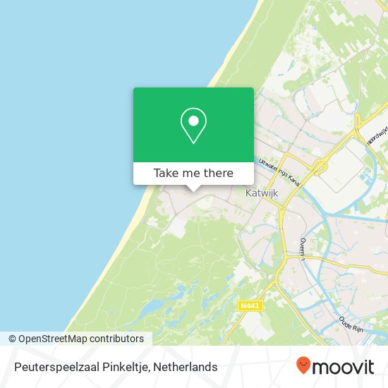 Peuterspeelzaal Pinkeltje kaart