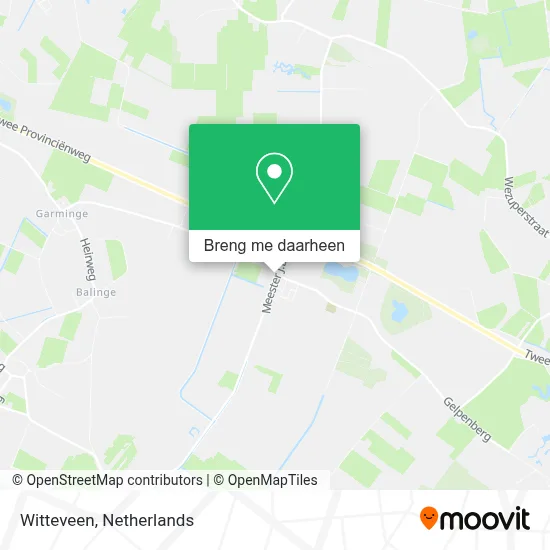 Witteveen kaart