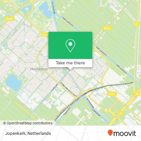 Jopenkerk kaart
