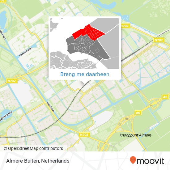 Almere Buiten kaart