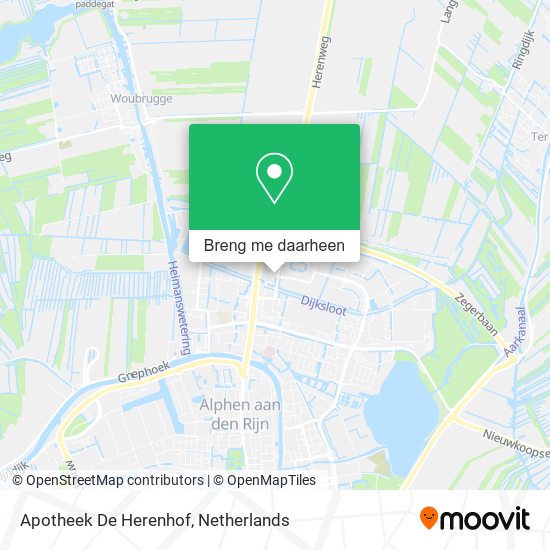 Apotheek De Herenhof kaart