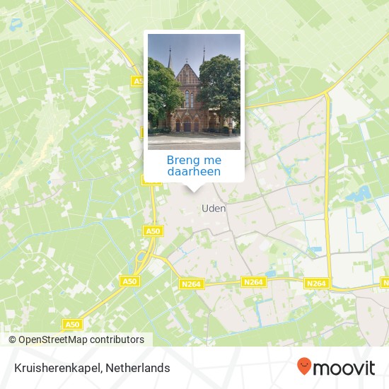 Kruisherenkapel kaart