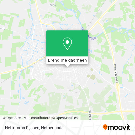 Nettorama Rijssen kaart