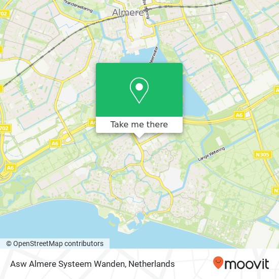 Asw Almere Systeem Wanden kaart