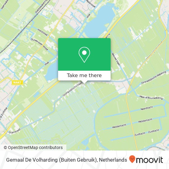 Gemaal De Volharding (Buiten Gebruik) kaart