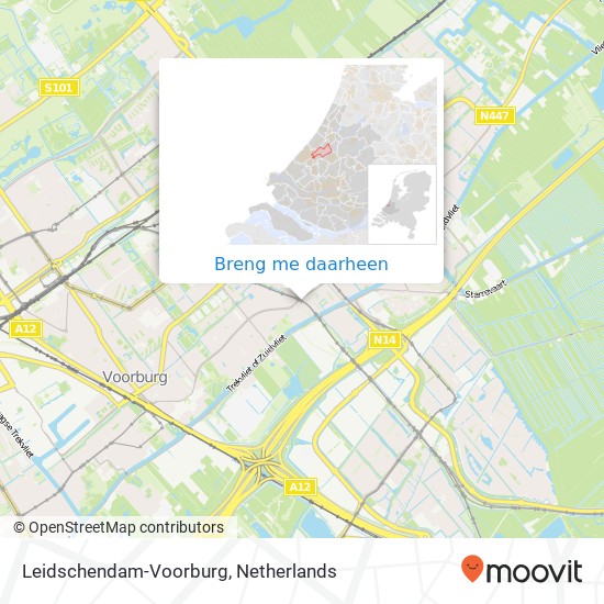 Leidschendam-Voorburg kaart