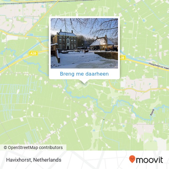 Havixhorst kaart
