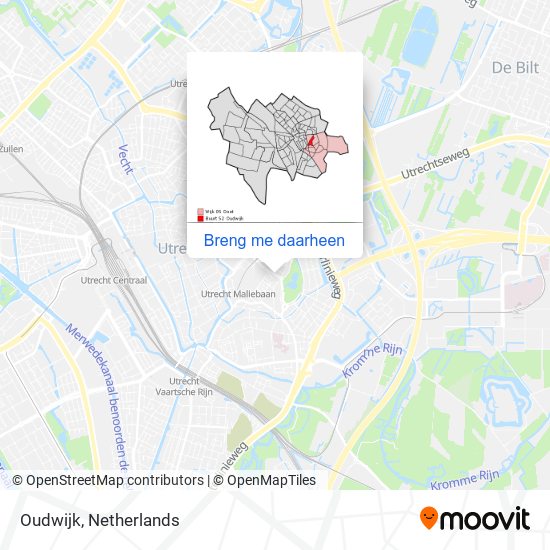 Oudwijk kaart