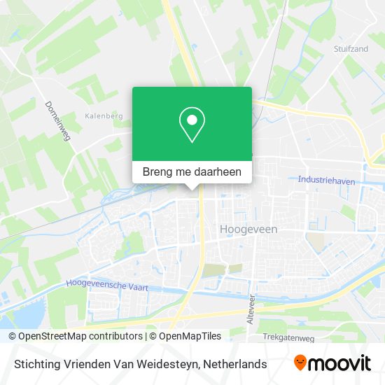 Stichting Vrienden Van Weidesteyn kaart