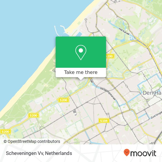 Scheveningen Vv kaart