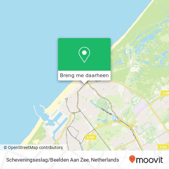 Scheveningseslag / Beelden Aan Zee kaart