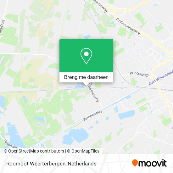 Roompot Weerterbergen kaart