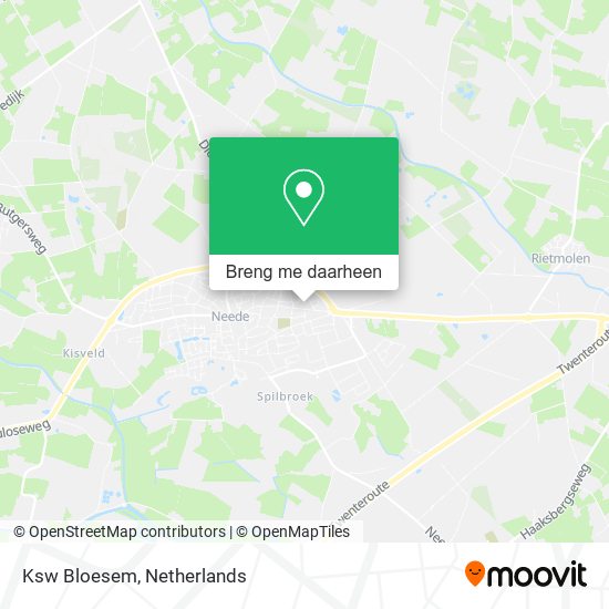 Ksw Bloesem kaart