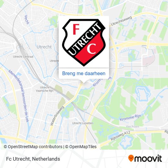 Fc Utrecht kaart