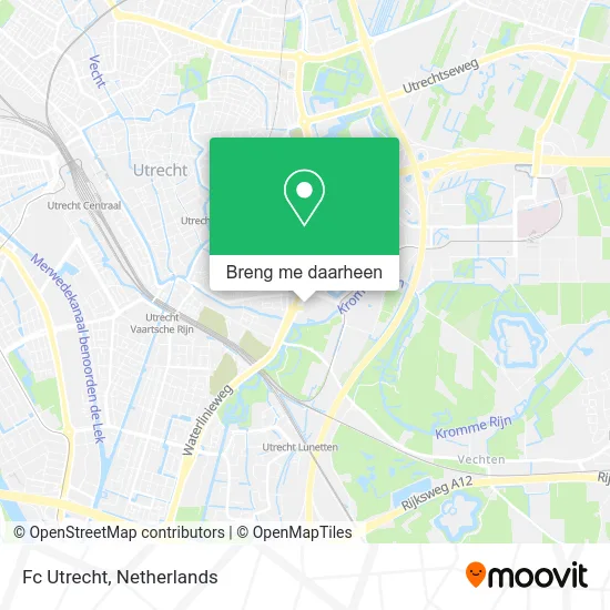 Fc Utrecht kaart