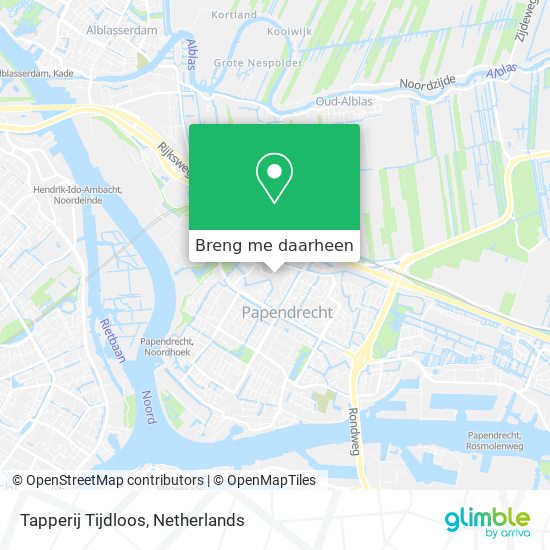 Tapperij Tijdloos kaart