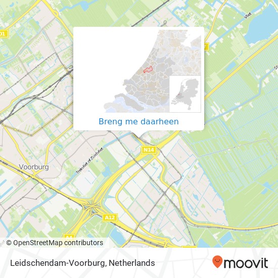 Leidschendam-Voorburg kaart