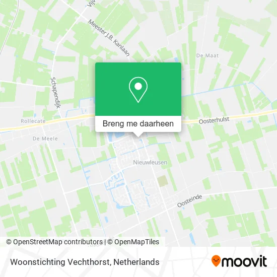 Woonstichting Vechthorst kaart