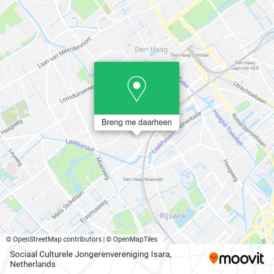Sociaal Culturele Jongerenvereniging Isara kaart
