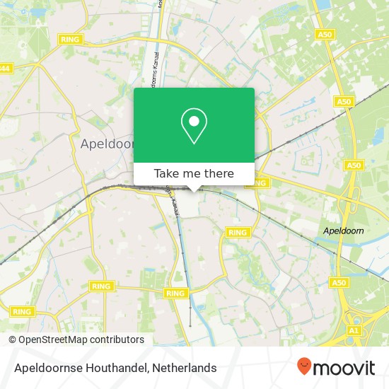 Apeldoornse Houthandel kaart