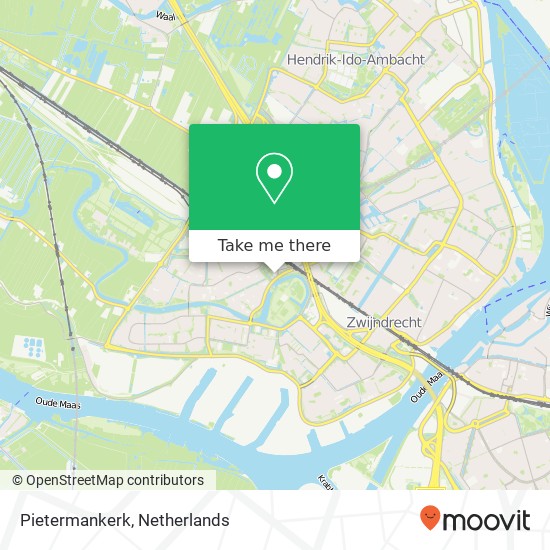 Pietermankerk kaart
