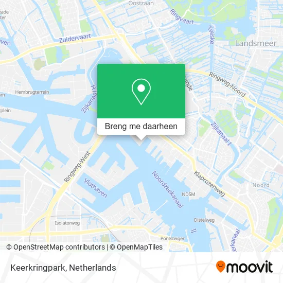 Keerkringpark kaart