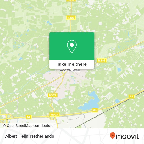 Albert Heijn kaart