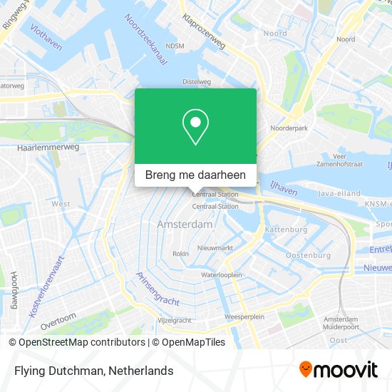 Flying Dutchman kaart